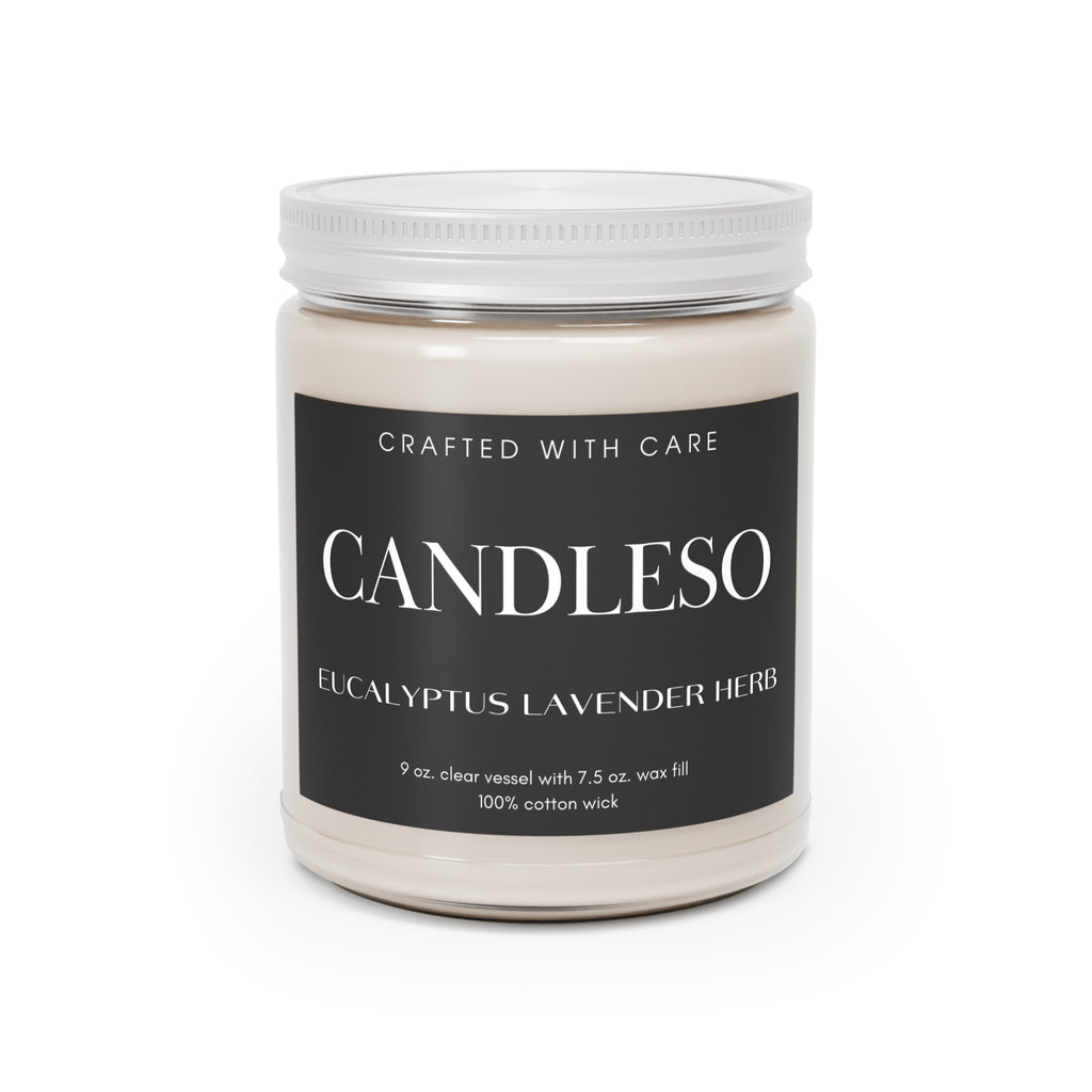 Eucalyptus Lavender Herb Soy Candle 9oz