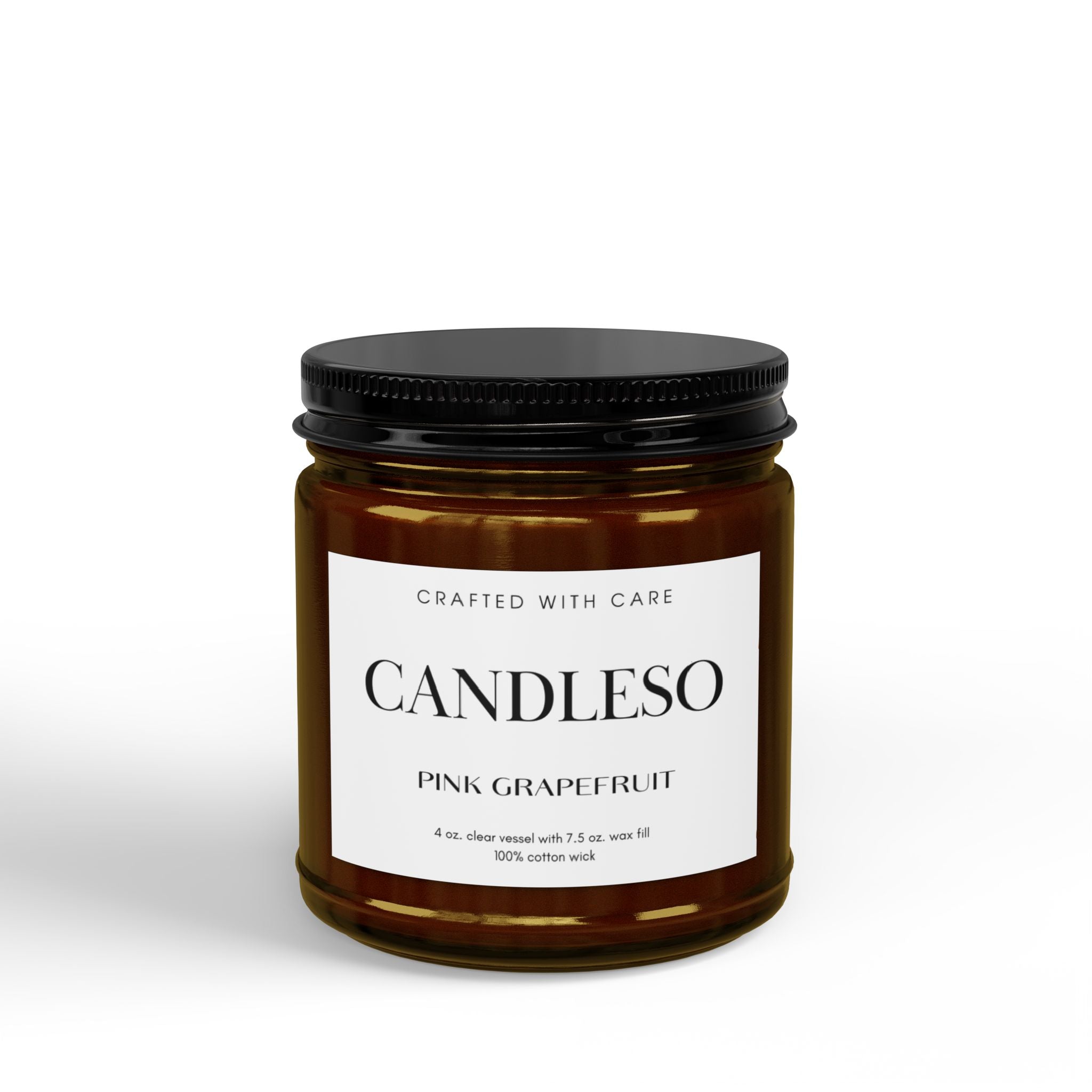 Soy Candle - Pink Grapefruit 4 oz