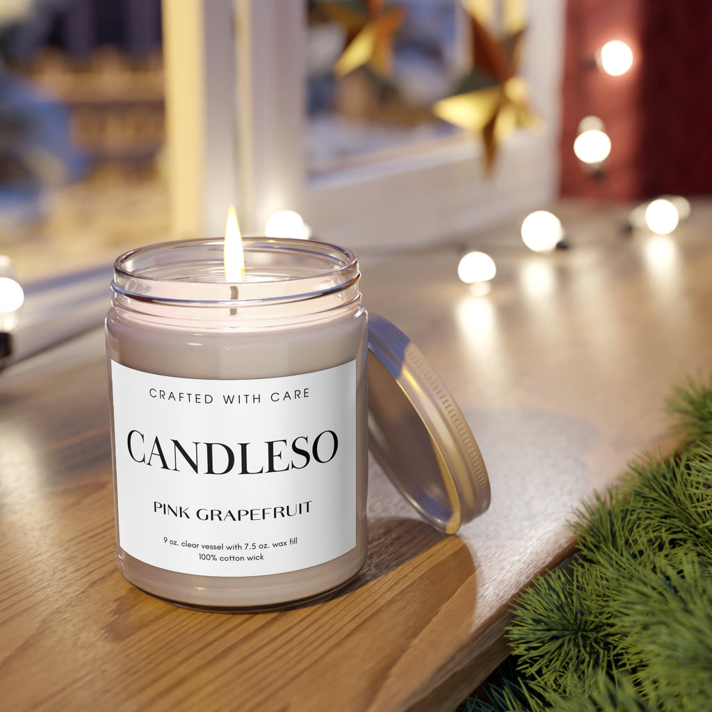 Pink Grapefruit Soy Candle 9oz