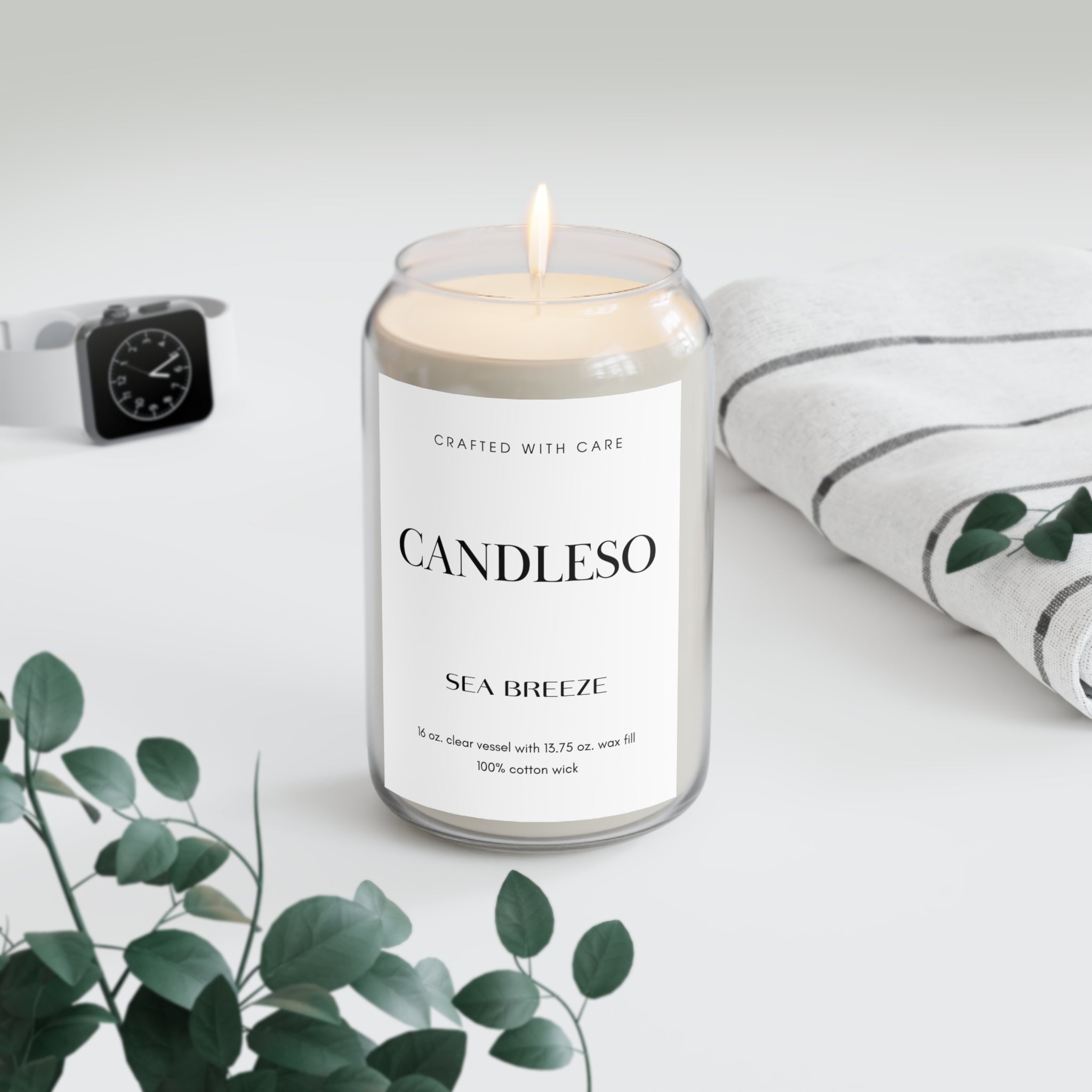 Sea Breeze Scented Soy Candle 13.75oz