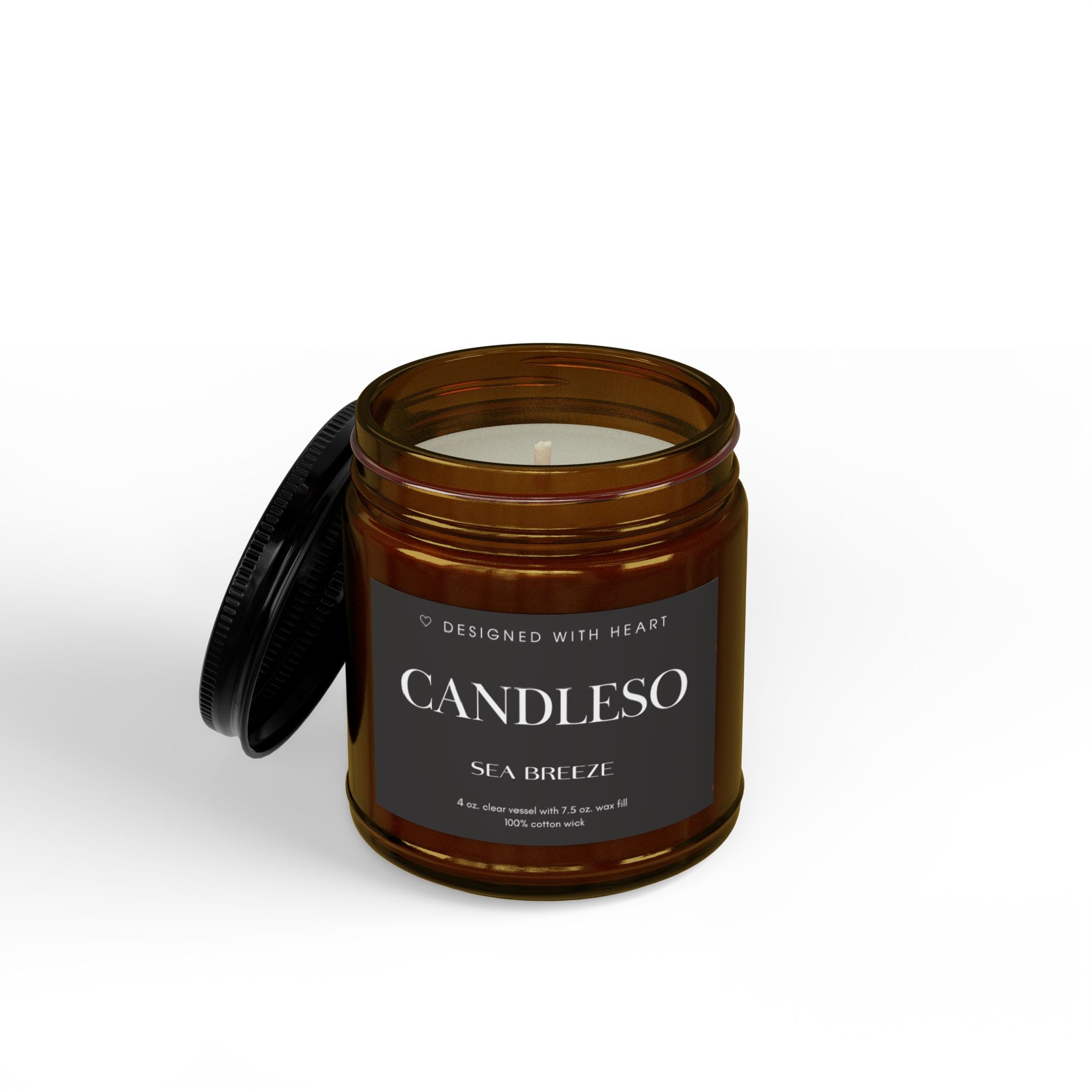 Sea Breeze Scented Soy Candle 4oz